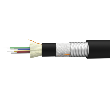 Cable fibra óptica multimodo OM3 Interior/exterior LSZH 12 fibras, ajustada, 032511, 3245060325114